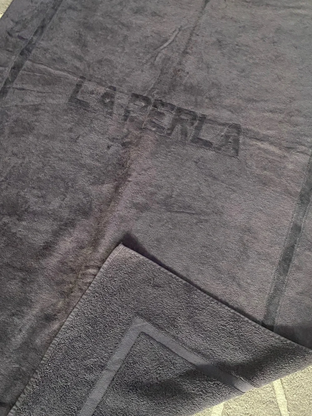 LA PERLA LARGE TERRI BATH TOWEL, NEW, NEVER USED, VINTAGE, MADE IN ITALY